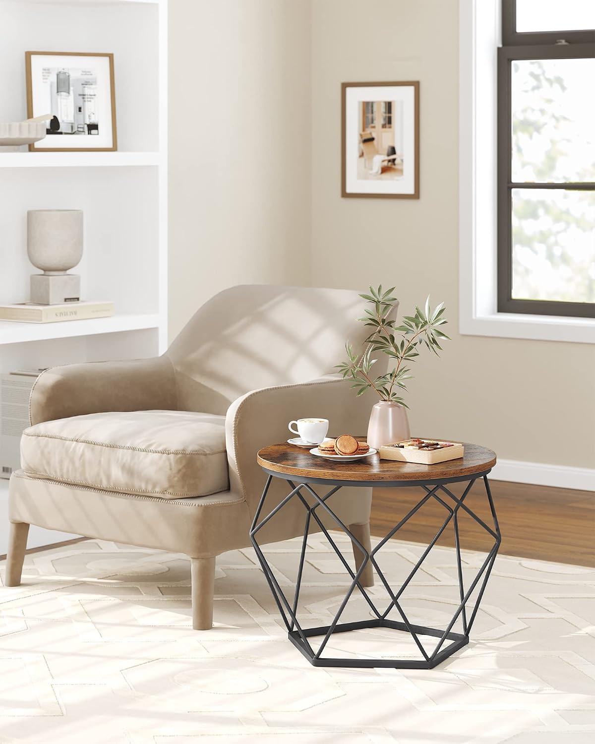 Modern 2-Piece Coffee Table Set for Compact Living