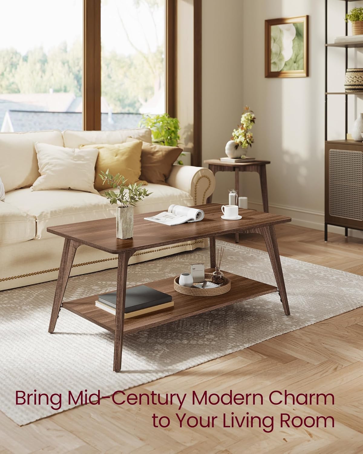 Coffee Table – Mid-Century Modern Elegance for Your Living Space